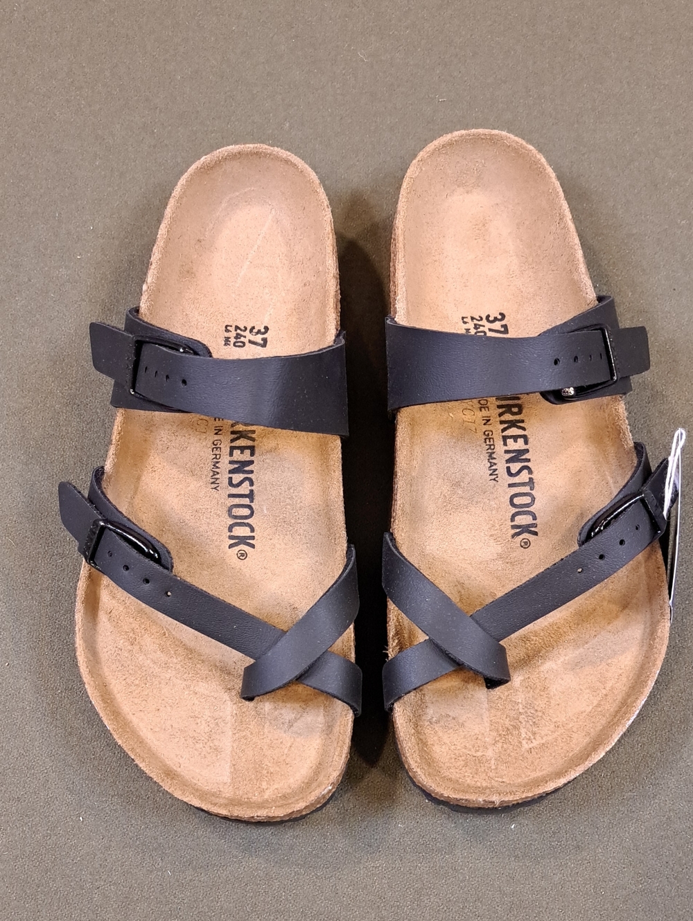 Birkenstock Mayari Sandals - Color: Black - Size: Women 6 - Picture 3 of 12